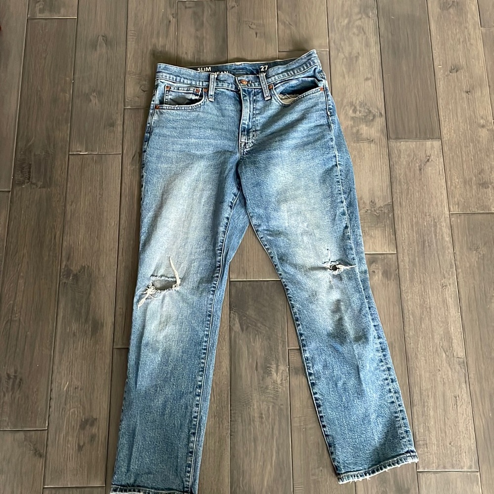 JCrew Slim Boyfriend Jeans